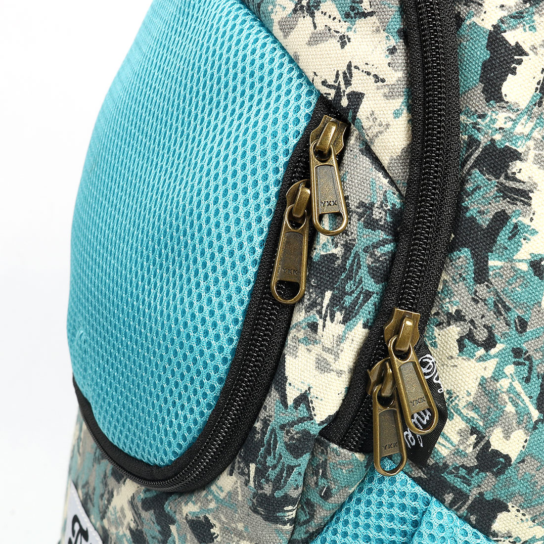 Unique Bargains Mesh and Canvas Dog Backpack, Light Blue - image 5 of 7