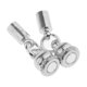 thumbnail image 3 of Juego de 5 broches de langosta para manualidades, ideales para collares, gemas, perlas y pulseras. Plata, 3 of 9