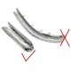 thumbnail image 4 of 1Pair Rear Bumper Strip Cover Trim Chrome Decoration for C5 2009 2010 2011 2012, 4 of 5