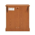 thumbnail image 5 of LED Display Cabinet with Lattice Doors, Dark Oak Finish and Adjustable Shelves Perfect for Home Decor and Storing Items, 5 of 16