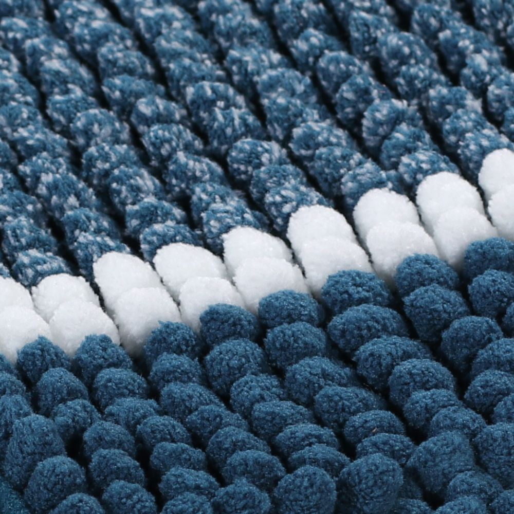 Striped Chenille Bathroom Rugs – Tafts