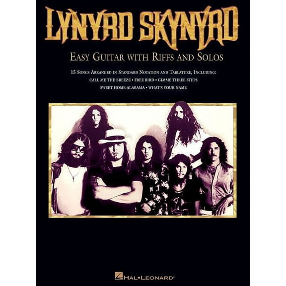 Lynyrd Skynyrd: Easy Guitar with Riffs and Solos (Includes Tab), (Paperback)