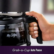 Mr. Coffee Programmable Black 5-Cup Drip Coffee Maker