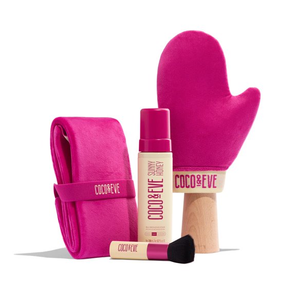 Set autobronceador Coco & Eve Bali Bae Ultra Dark con accesorio