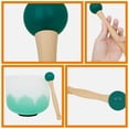 thumbnail image 2 of AURARMLET 1 Set Singing Bowl Accessory Green Rubber Stick for Sound Healing, 2 of 8
