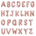 thumbnail image 5 of Globos con letras de oro rosa, decoraciones para fiestas de cumpleaños y aniversarios, decoración para bodas, globos con alfabeto, suministros para baby shower y juguetes para niños, 5 of 5