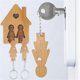 thumbnail image 2 of Couple Key Rings Decorations, Wooden Decorative Family Sign with Key Holder, Housewarming Gifts for Couple, 2 of 5