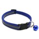 thumbnail image 1 of CHAO Collar reflectante para gato con campana, collares de seguridad ajustables para recién nacidos, collares para cachorros o gatitos, 2 uds., azul, 1 of 5
