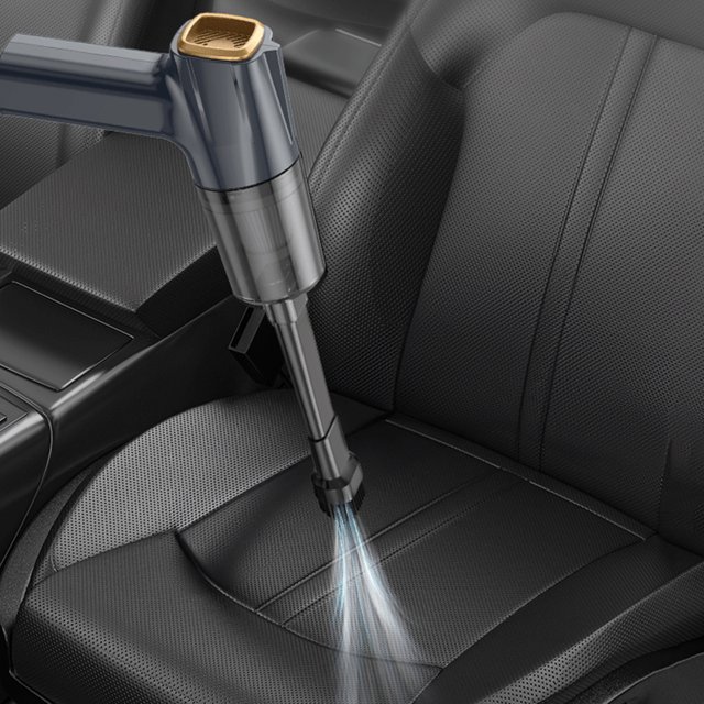 TIMIFIS Dust Catcher Car Vacuum Cleaner Suction Power Household Brushless Small Portable Car Wireless Temperature Control Energy Saving Multiple Modes Apartment Essentials
