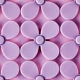 thumbnail image 3 of Vibrant Life Silicone Shamrock Snuffle Mat, Purple, 8" x 8", 3 of 5