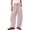 Red(New&Hot), variant on ZHYou No Boundarie Stripe Pants for Women Drawstring Elastic Waist Wide Leg Lightweight Vacation Casual Trousers with Pockets,Black,Size M