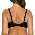 thumbnail image 2 of Women's Parfait P5251 Aline Shadow-Striped Underwire T-Shirt Bra (Black 30FF), 2 of 6