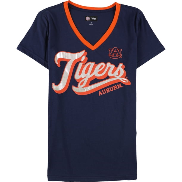G-III Sports - Camiseta gráfica para mujer de la Universidad de Auburn, azul, mediana