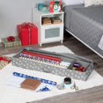 thumbnail image 4 of Wrapping Paper Storage Container - Fits up to 27 Rolls 1 3/8” Diam. - Underbed Gift Wrap Organizer Bags, Wrapping Paper Rolls, Ribbon, and Bows - Under Bed- Durable Material 600D - Up to 40” Rolls, 4 of 4