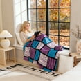 thumbnail image 6 of ToyKingdee Sherpa Blanket Fleece Throw Blanket Twin Plaid Thick Bed Blanket, Soft Warm Cozy Throw Blanket, 6 of 6