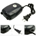 300 Gallon Silent Air Pump Aquarium Fish Tank Pump Hydroponic Oxygen 2 Outlet Pump 5W MASCARRY