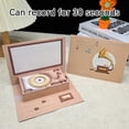 thumbnail image 3 of Tanabata Gramophone Valentine's Day Gift Creative Greeting Card Stereo Greeting Card Recordable Blessing Card, 3 of 5