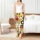 thumbnail image 4 of Balery Vehicles Pantalones de pijama para mujer, pijamas ultraligeros, pantalones de estar por casa-Large, 4 of 6