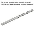 thumbnail image 4 of Uxcell Solid Carbide Left Hand Spiral Flutes Twist Drill Bits Tool for Stainless Steel 3.1mm, 4 of 5