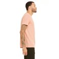 thumbnail image 3 of Bella Canvas Mens CVC Jersey Tee, 4XL, Heather Peach, 3 of 3