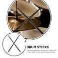 thumbnail image 3 of 1 Pair Drop Shape Felt Nylon Drumsticks for Percussion Practice, 3 of 8