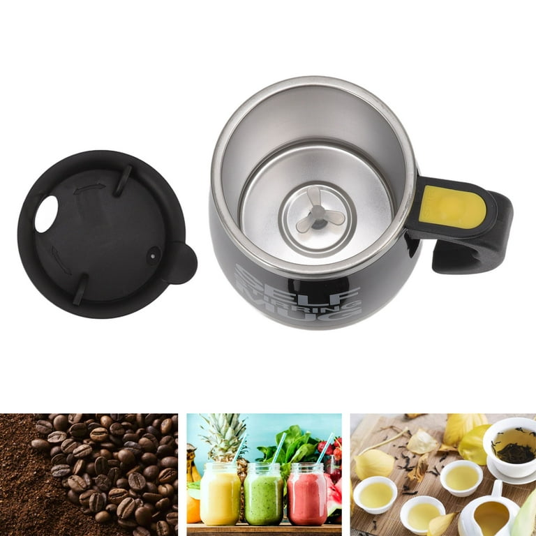Self Stirring Cup, Electric 400ml Automatic Mixing Cup Coffee Blending Mug  Silicone Sealing Piece St…See more Self Stirring Cup, Electric 400ml