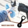thumbnail image 3 of OULII 2 Pcs Support de Sac à Déchets Noir Durable Portable pour Animaux de Compagnie pour Usage Extérieur, 3 of 8
