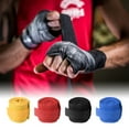 thumbnail image 6 of Uxcell Boxing Hand Wraps, Elastic Cotton Wrist Straps for Martial Arts Blue/Yellow 98 Inch, 6 of 7