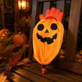 thumbnail image 4 of Cififendec Halloween Handheld Candy Grab Bag, 15.35"×5.51", Pumpkin Print Goodie Pouch for Neighborhood Parade Yard Sidewalk Spooky Season Accent, 4 of 5