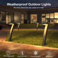 thumbnail image 5 of Rvasteizo New Solar Courtyard Floor Insertion Light Shaped Garden LED Outdoor Night Light, 5 of 5