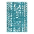 thumbnail image 3 of Unique Loom Lennon Collection Area Rug - Zal (4' 1" x 6' 1" Rectangle Turquoise/Ivory), 3 of 7