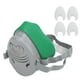 thumbnail image 2 of Cubierta De Boca De Polvo Industrial, Protector Facial A Prueba De Polvo De Sellado Completo Ajustable Reutilizable Para Protección De La Salud, 2 of 8