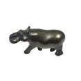 thumbnail image 1 of Kisii Soapstone Hippo Handmade Black, 1 of 3
