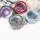 thumbnail image 3 of Lata de dulces de Navidad Advancent con tapa transparente para Baby Shower Verde, 3 of 6