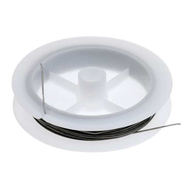 Líderes de pesca de Acero inoxidable Baoblaze Alambre 7 hebras 10 m 080 mm