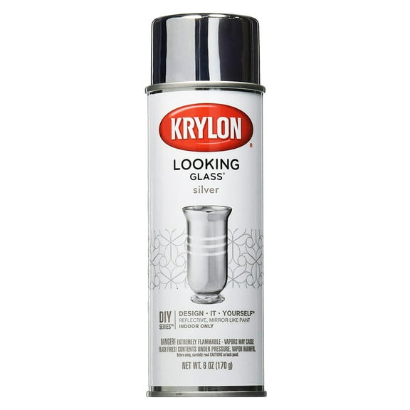 Krylon® 6 oz. Looking Glass Aerosol Spray - Reflective Mirror-Like Paint (Pkg/2)