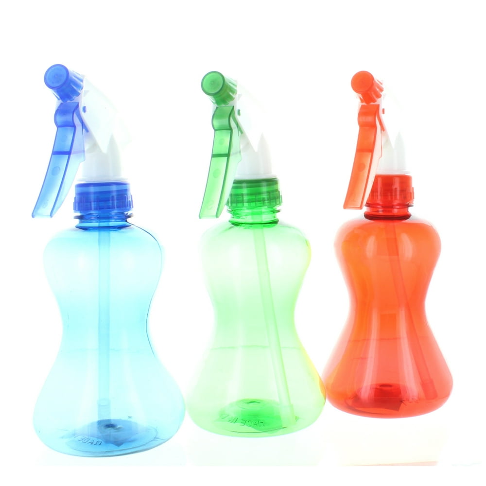 Lot of 3 Small Color Trigger Spray Bottle Water Plant Beauty Salon