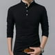 thumbnail image 3 of Playeras Hombre Larga Hombre Algodón Camisa Polo Negocio, 3 of 4