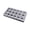 18-Cavity# Heart Shape + Star Shape, variant on Chocolate Mold – Polycarbonate Tray for Bonbons, Truffles & Candies, 12-Cavity# Elongated Oval