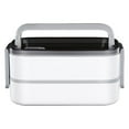 thumbnail image 1 of Heated Lunch Box 3 Layers Insulated Lunch Container Leak-Proof Thermal Bento Box Every Parts Detachable Meal Heater with Handle, 1 of 9