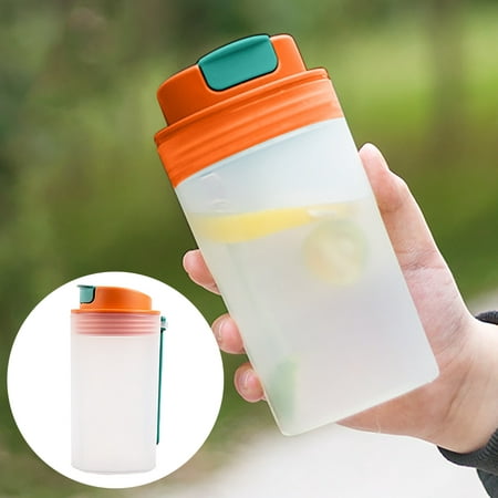 

350ML Single Layer Plastic Cup Protein Powder Shaker Cup Milkshake Cup Sports Fitness Water Cup Bottle Glass ViLaViDe