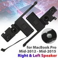 thumbnail image 2 of TAPDRA Store Dual Elec Pad Speaker Set Durable, Black Plastic for MacBookPro 10,1 to 11,5, Enhances Audio Repair Part, 2 of 2
