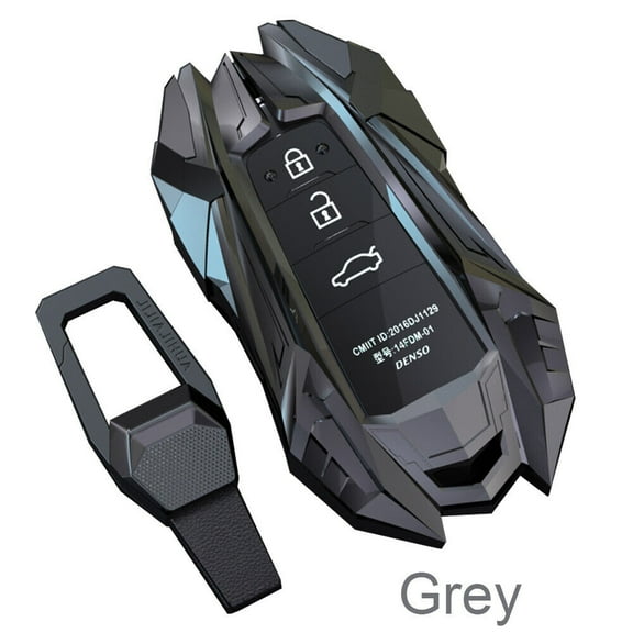 Metal Remote Key Fob Cover For Toyota Camry RAV4 CHR Prius Corolla RAV4 Keychain