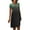 Green Womens Summer Dress, variant on USSUMA Sun Dresses Women Summer Casual Short Sleeve Curved Shift Tank T Shirt Mini Sundresses for Women Floral Print Plus Size Dress for Women V Neck Graduation Dress