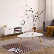 Modern Egg Shape Coffee Table-950: Elevate Living Room Style