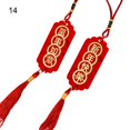 thumbnail image 2 of 2Pcs Convenient Hanging Ornament Add Atmospheres Fabric Character New Year Wall Pendant for Festival, 2 of 8
