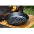 thumbnail image 2 of Lodge 12 Inch Dual Handle Grill Basket, 2 of 3
