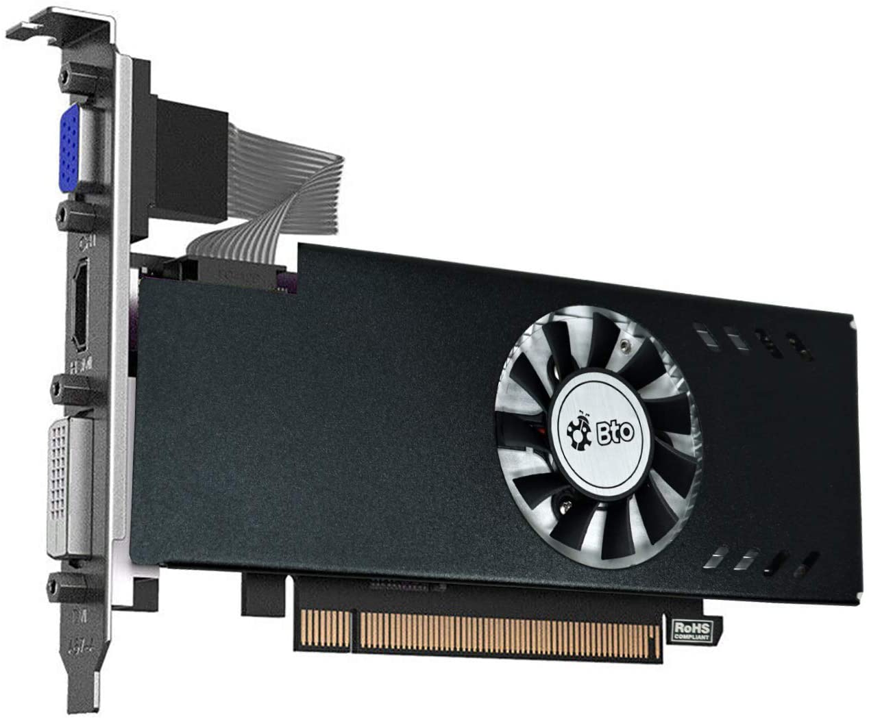AMD Radeon RX550 4GB ロープロファイル LP 1スロット