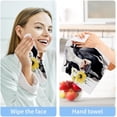 thumbnail image 7 of 2PCS Cows Towels Cotton Washcloths Set,Quick Drying & Absorbent Soft Bathroom Hand Towel Lightweight & Portable Fingertip Towel Decor Gift, 7 of 7
