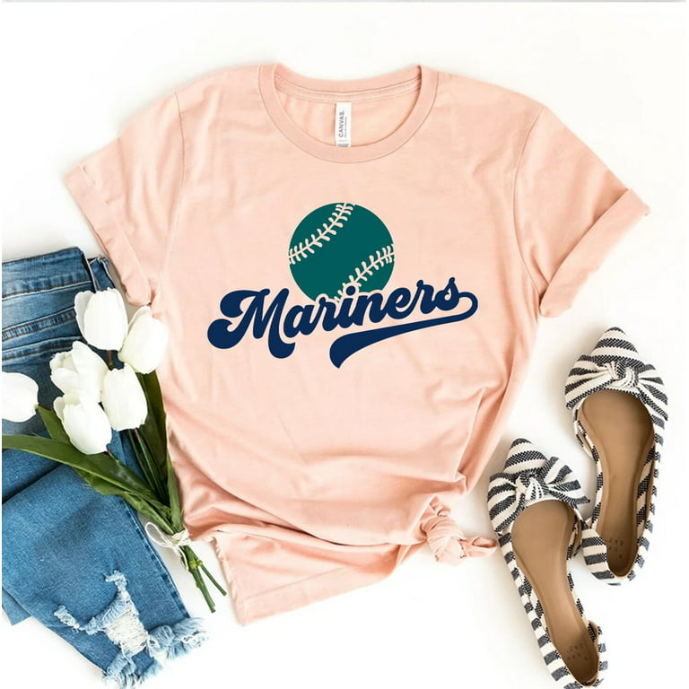 Mariners Baseball T-shirt Champions Shirt Game Day Tee Fan Top Gift  Inspired Shirts Retro Love Dad Mom Mother's Father's 